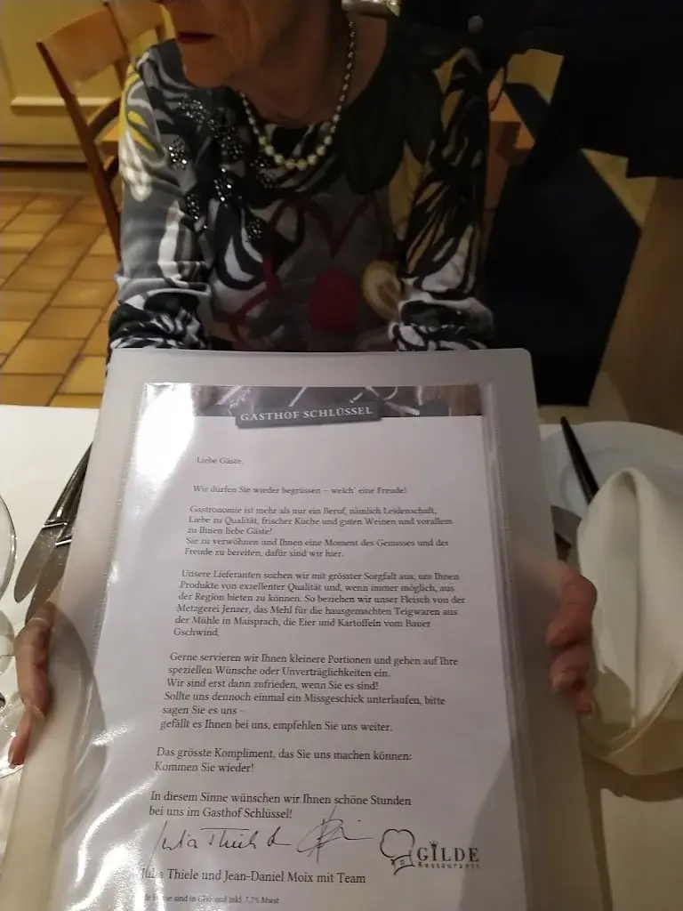 Menu_Gasthof Schlüssel Reinach_Reinach_image_3