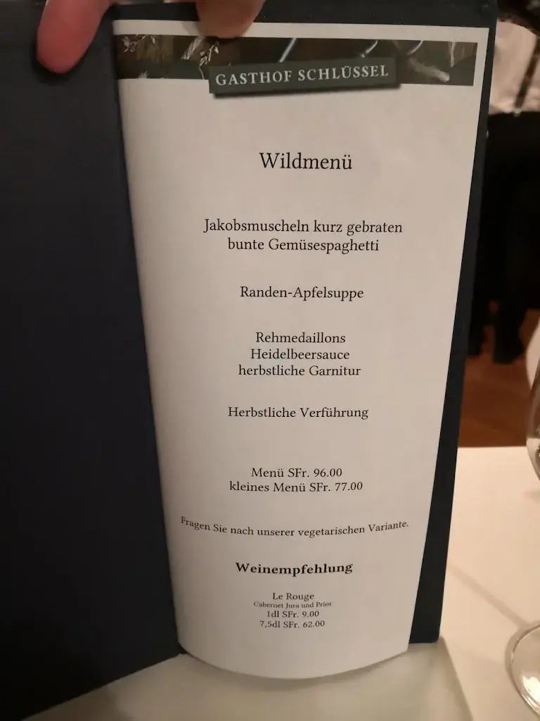 Menu_Gasthof Schlüssel Reinach_Reinach_image_4