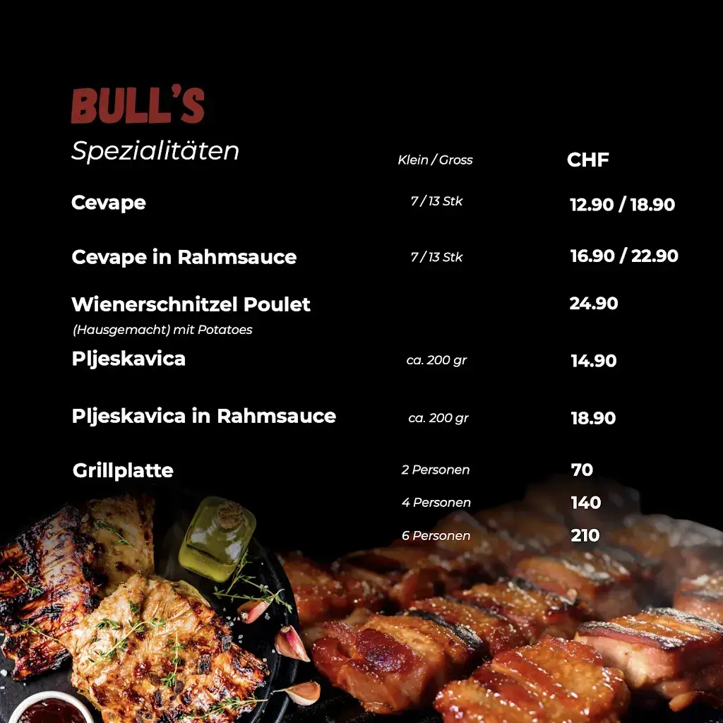 Bull's Grill & Steak Döttingen restaurant à Döttingen