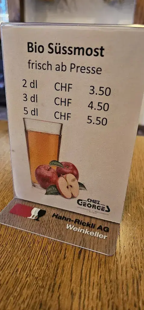 Menu_Restaurant Chez Georges_Grellingen_image_2