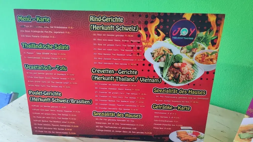 Thai Food Joy restaurant à Augst