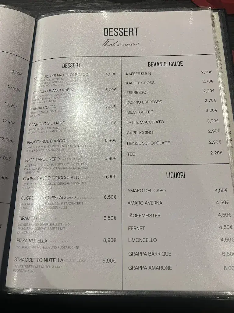 Menu_That's Amore - Rheinfelden (Baden)_Germany_image_3