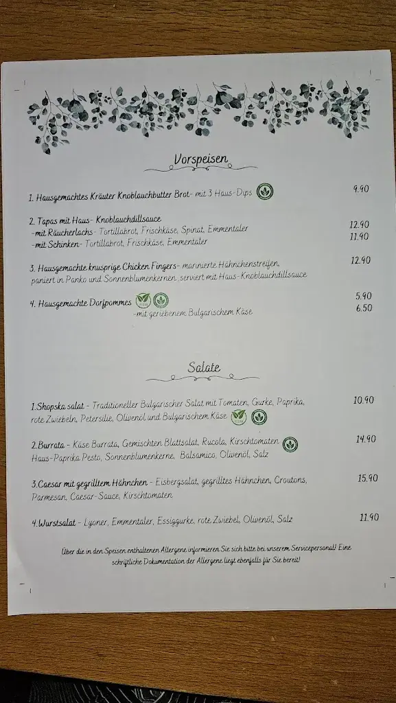 Menu_GastroBar Herten_Germany_image_1