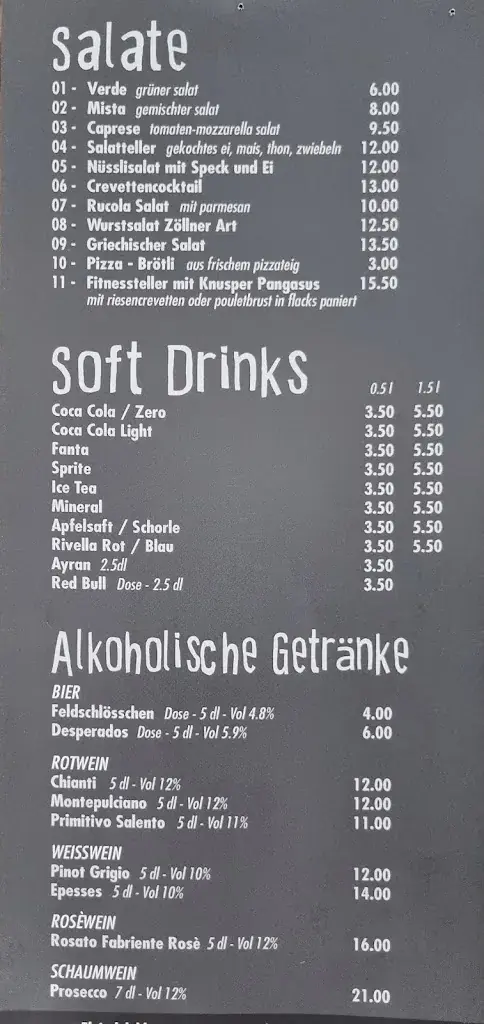 PIZZA SPICY ® FINE FOOD_Pratteln_menu_image_1