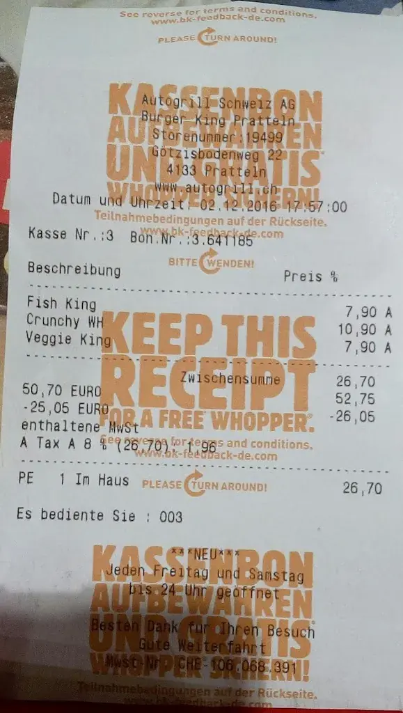 Burger King Raststätte Pratteln_Pratteln_menu_image_1