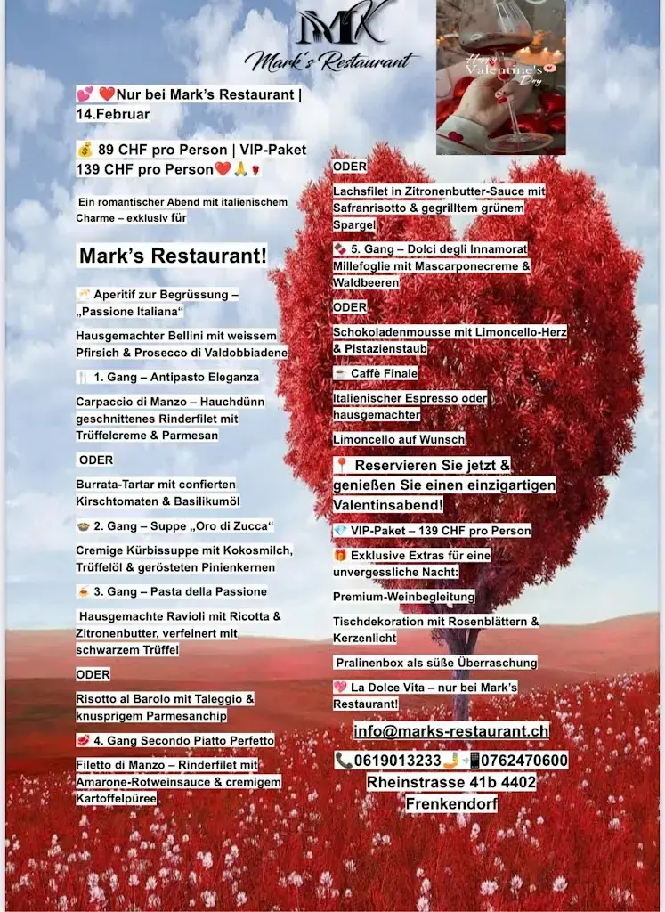 „Mark’s Restaurant Frenkendorf" restaurant à Frenkendorf