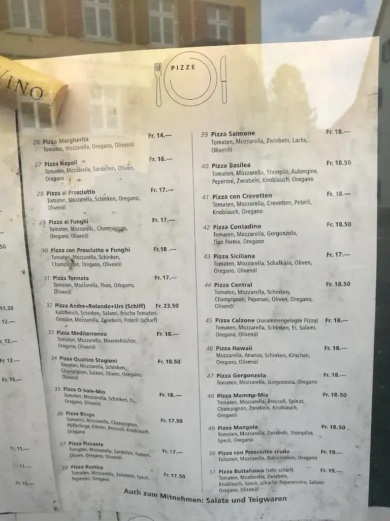 Central Restaurant in Frenkendorf