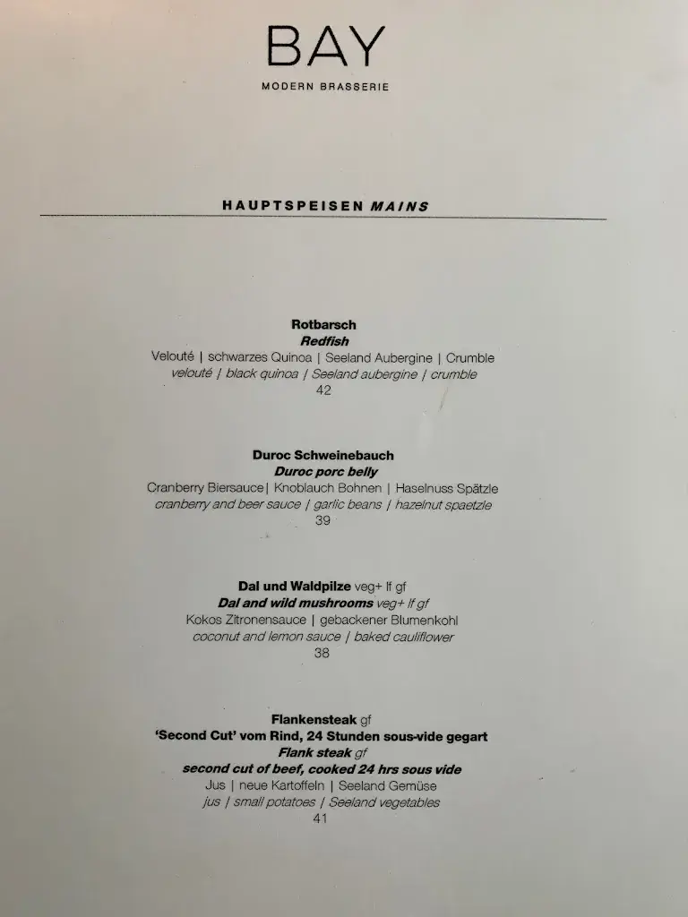 Menu_Restaurant Bay_Bern_image_1