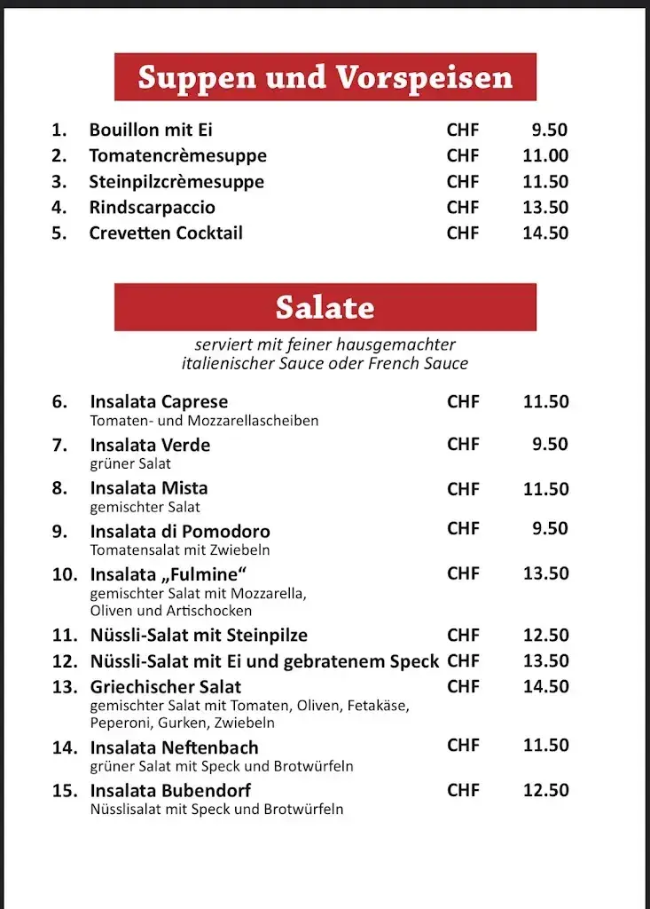 Menu_Restaurant Pizzeria Testa Rosa Bubendorf_Bubendorf_image_2