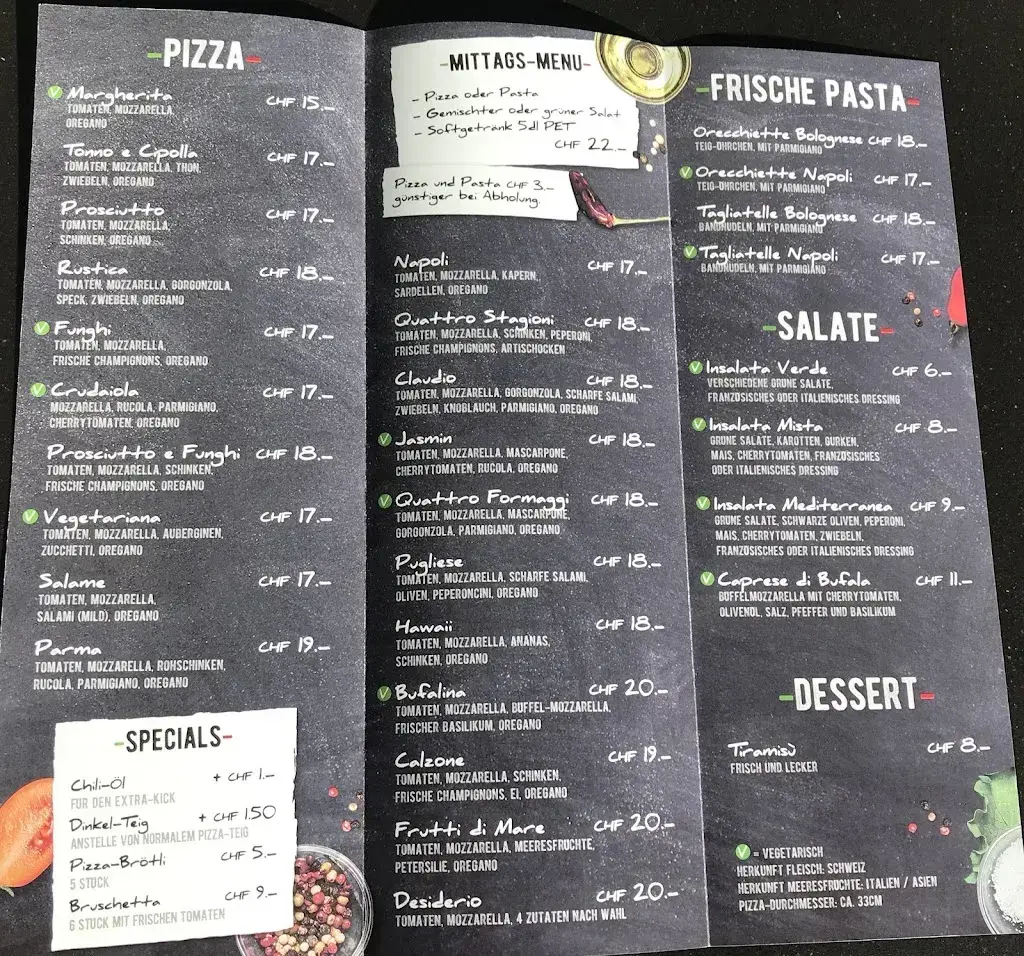 Menu_Pizzastube Faniuolo_Läufelfingen_image_3