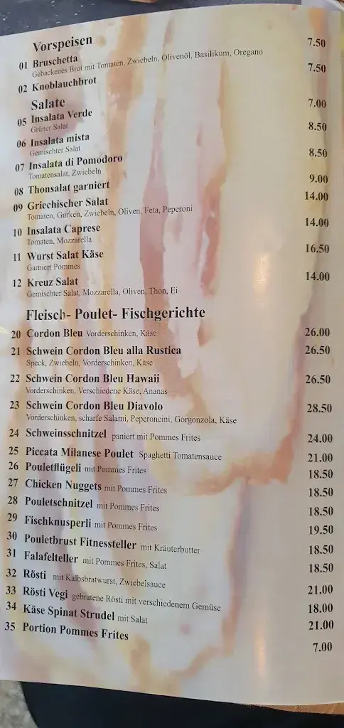 Menu_Restaurant zum Kreuz (Vari Sapori)_Gelterkinden_immagine_3