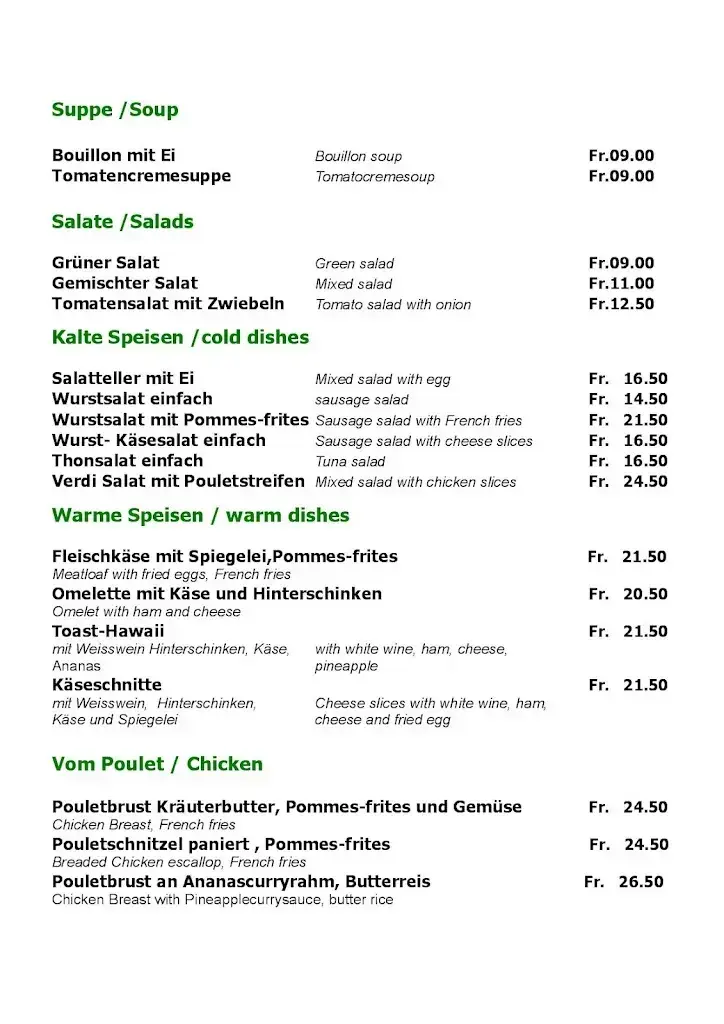 Ristorante Giuseppe Verdi restaurant à Sissach