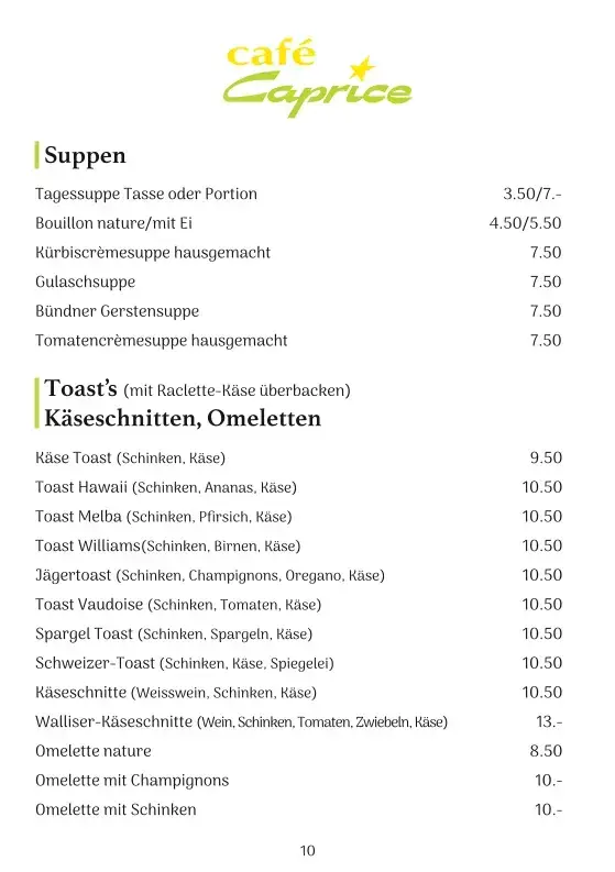 Menu_Café Caprice_Sissach_image_2