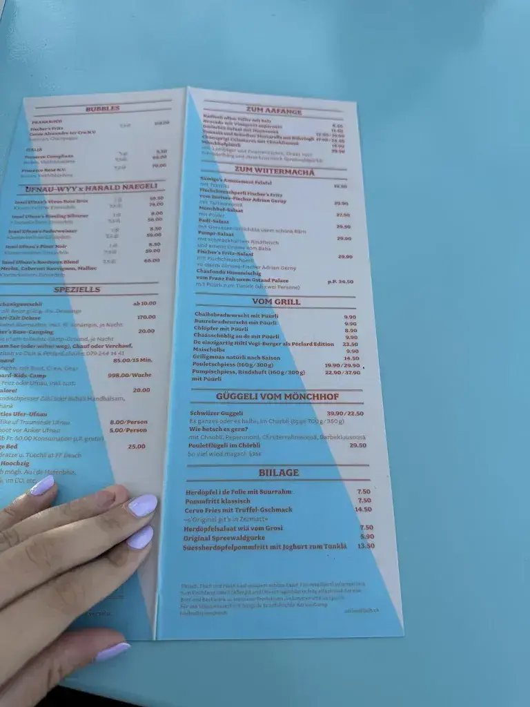 Menu_Mönchhof am See_Kilchberg_immagine_2