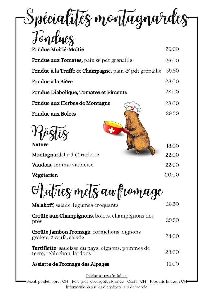 Menu_Auberge De Tissiniva_Val-de-Charmey_image_3