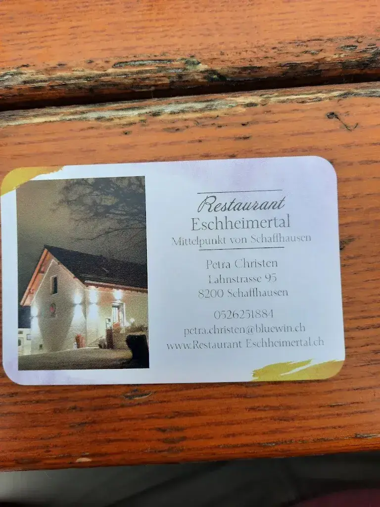 Bernhard Heggli_Restaurant Eschheimertal_Schaffhausen_recensione