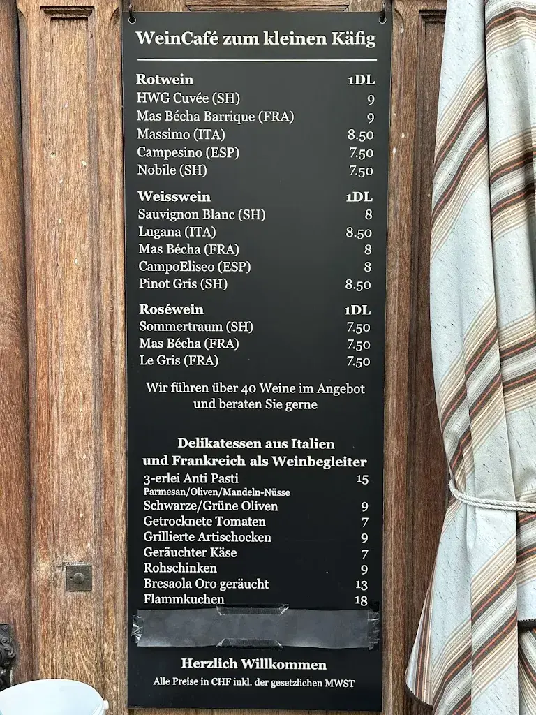 Zum Kleinen Käfig_Schaffhausen_menu_image_1