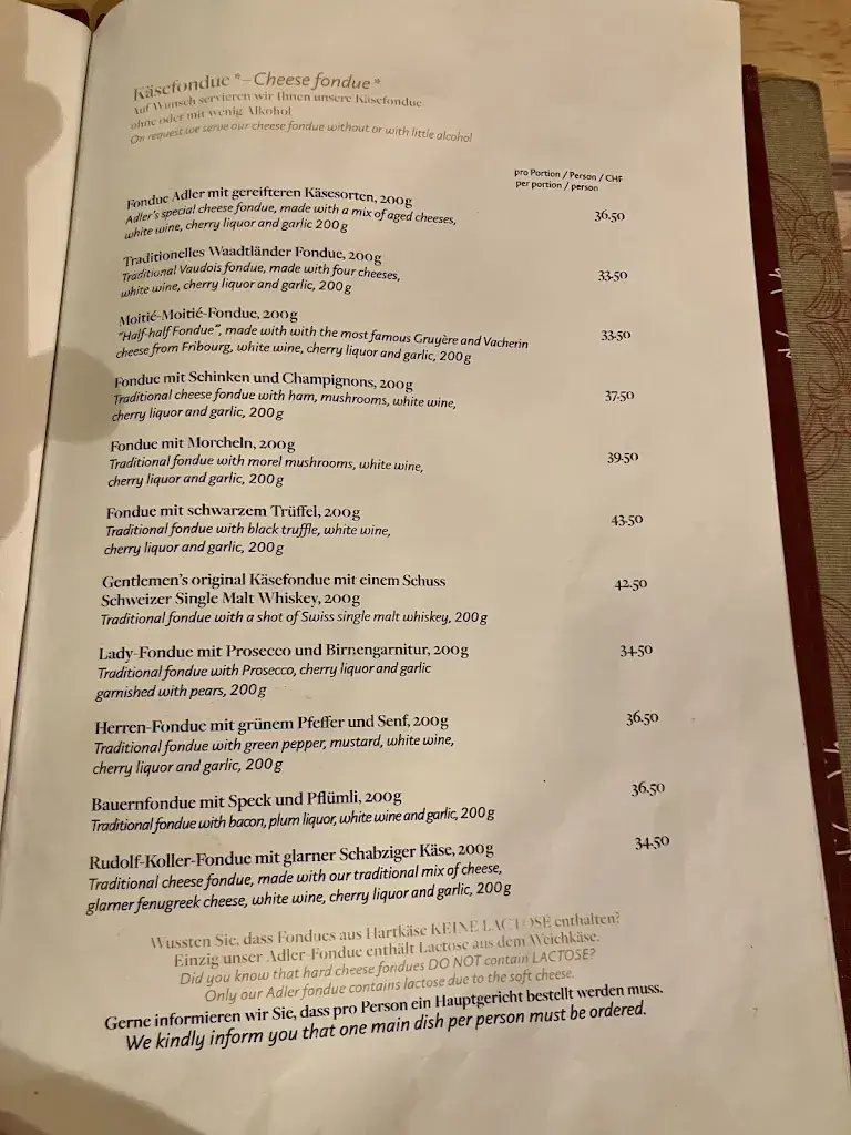 Menu_Swiss Chuchi Restaurant_Zürich_image_2