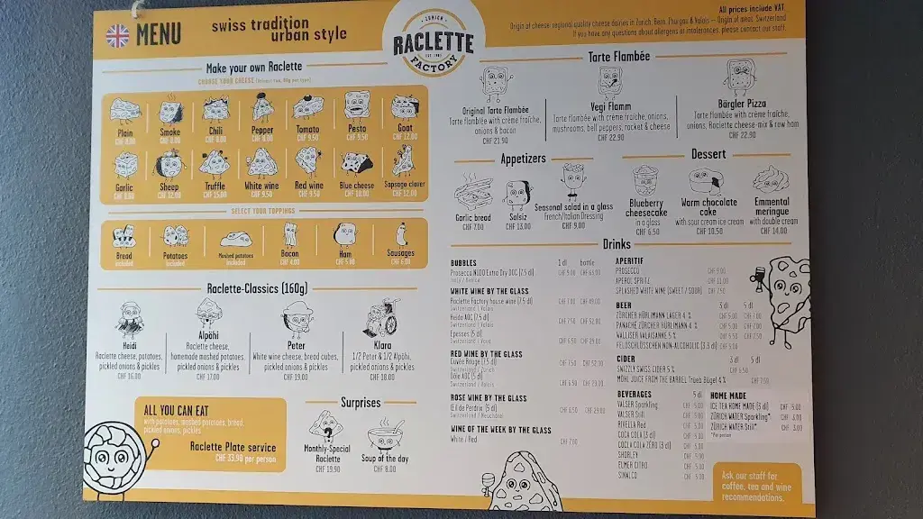 Menu_Raclette Factory_Zürich_image_2