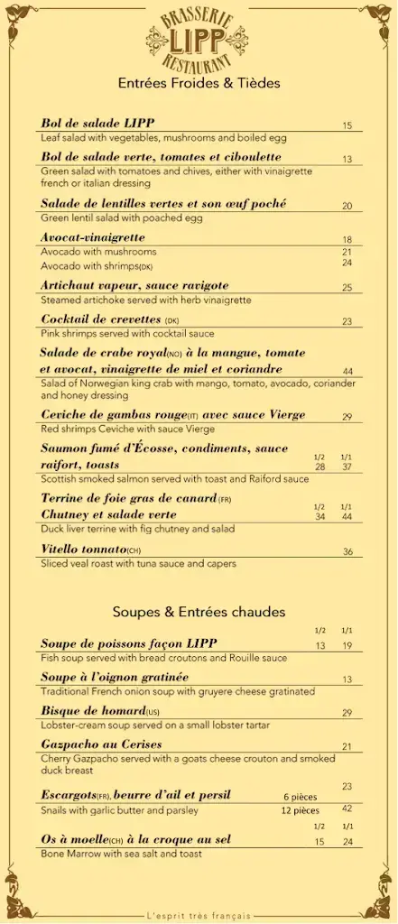 Brasserie Lipp_Zürich_menu_image_1