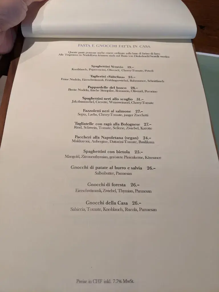 Osteria Borgo restaurant à Zürich