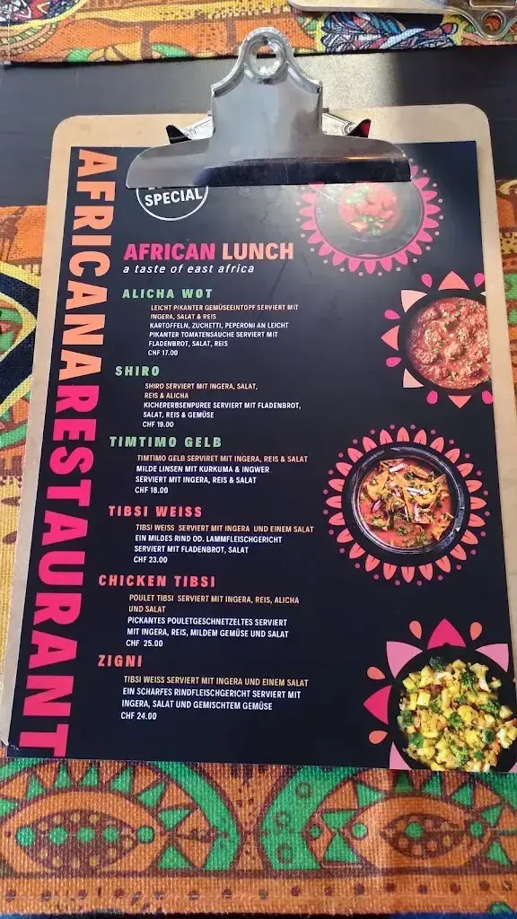 Africana Restaurant restaurant à Schaffhausen