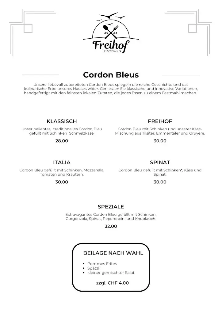 Menu_Freihof Thayngen_Thayngen_immagine_3