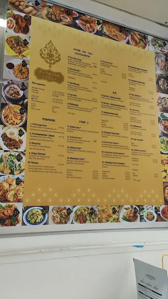 E's Thai Away restaurant à Altdorf