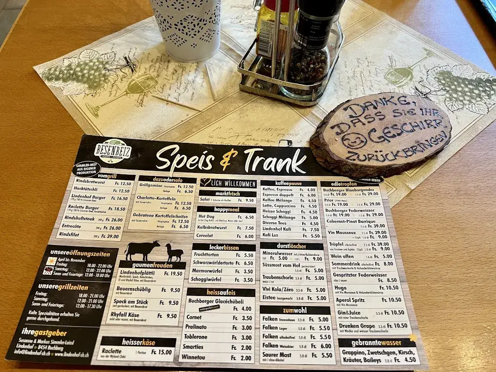 Restaurant /Besen-Beiz/Besenwirtschaft/Gelegenheitswortschaft/Ausflugsziel_Buchberg_menu_image_1