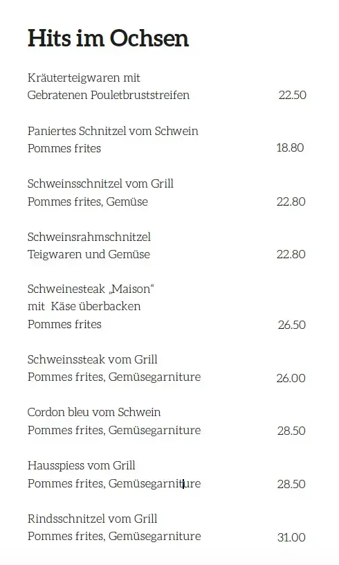 Ochsen_Beringen_menu_image_1