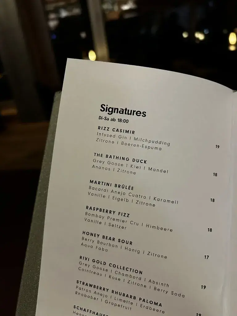 RIVI Skyfall Restaurant & Bar restaurant à Neuhausen am Rheinfall