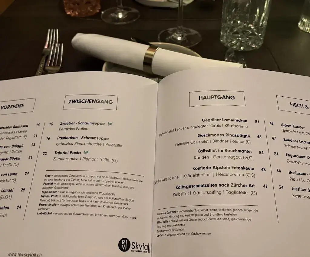 Menu_RIVI Skyfall Restaurant & Bar_Neuhausen am Rheinfall_image_3