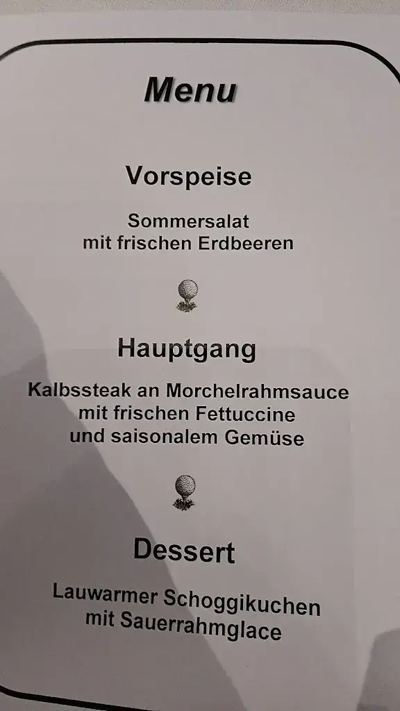 Menü_Restaurant 19 Golfpark Otelfingen_Otelfingen_Bild_1