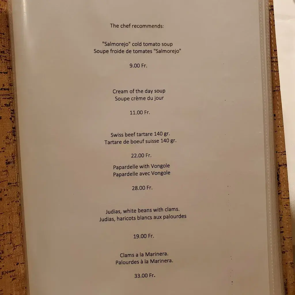 Menü_Restaurant & Hotel Rheingerbe_Stein am Rhein_Bild_4