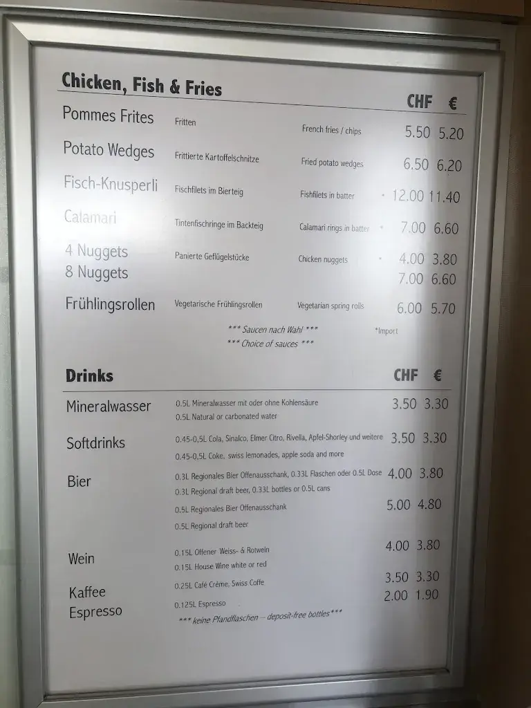 Menu_Imbiss und Take Away zum Tiergarten_Stein am Rhein_image_2