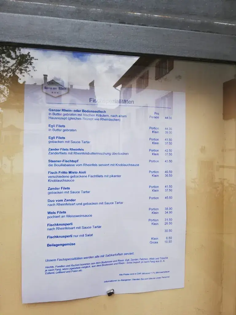 Menu_Hotel Restaurant Rheinfels_Stein am Rhein_image_2