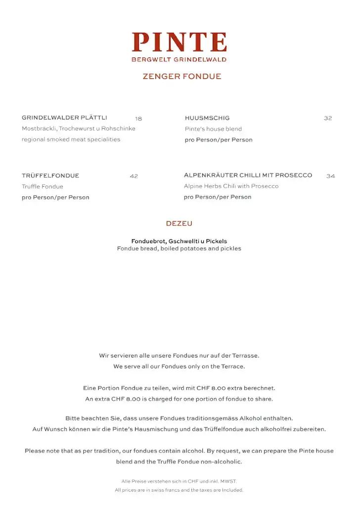 Menu_Restaurant Pinte Grindelwald_Grindelwald_image_4