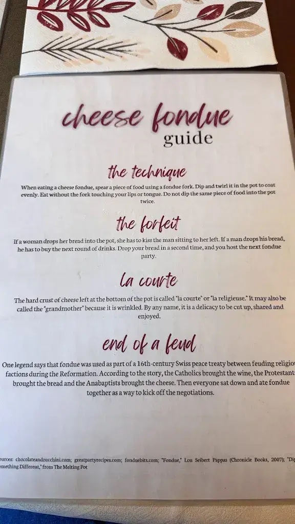 Menü_Restaurant Föhrenstube + Gaststube Grindelwald_Grindelwald_Bild_4