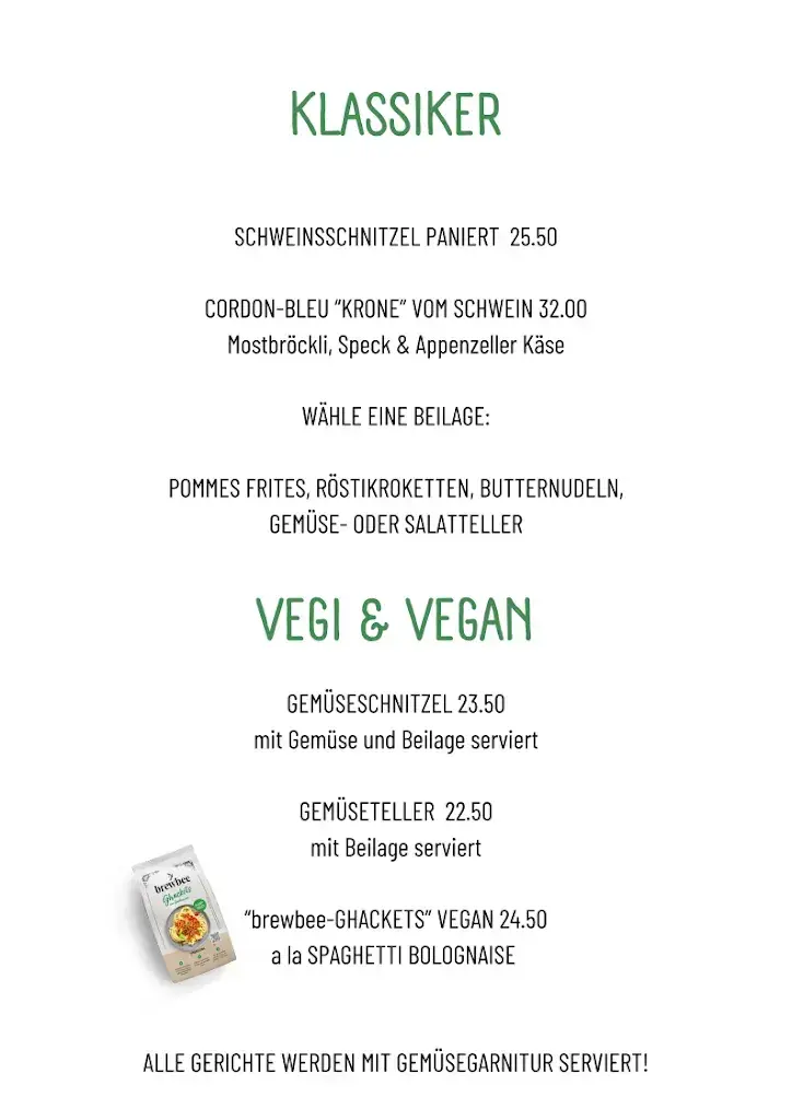 Menü_Gasthaus Krone_Gonten_Bild_2