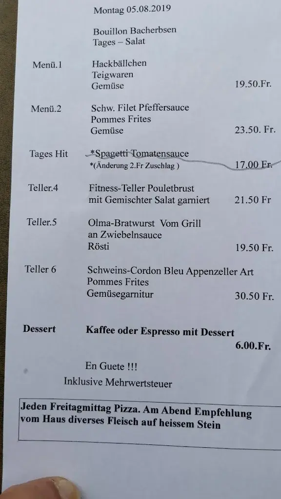 Menu_Hotel Restaurant Moosburg_Gossau_image_2