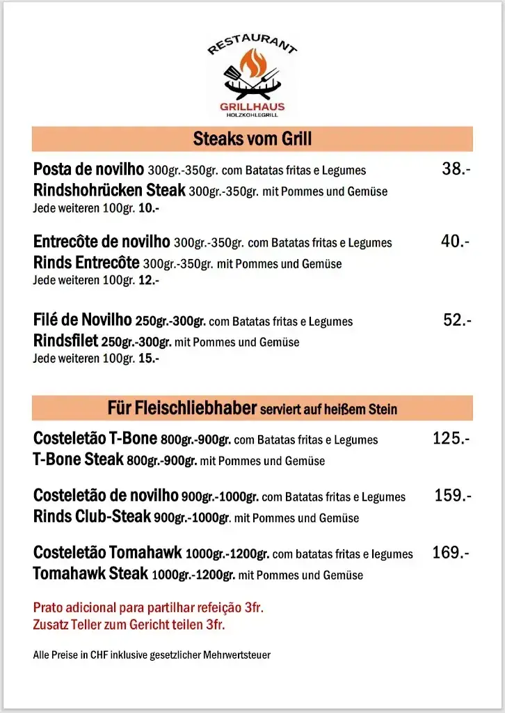 Restaurant Grillhaus restaurant à Gossau