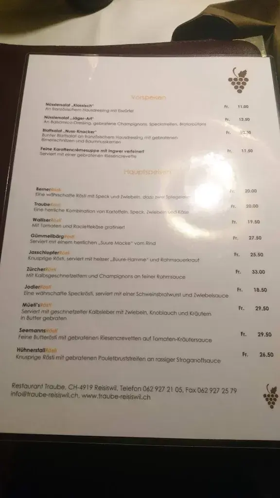 Menu_Restaurant Traube_Reisiswil_image_1