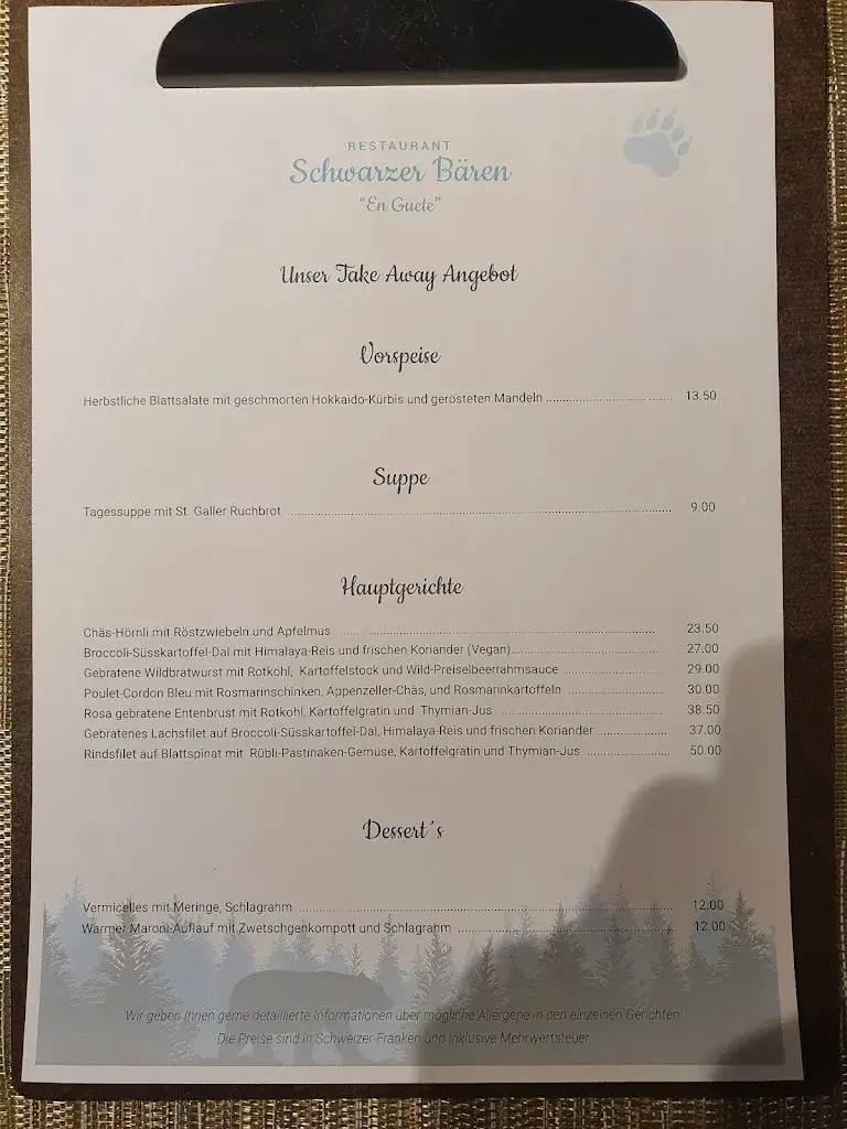 Menu_Schwarzer Bären_St. Gallen_image_2