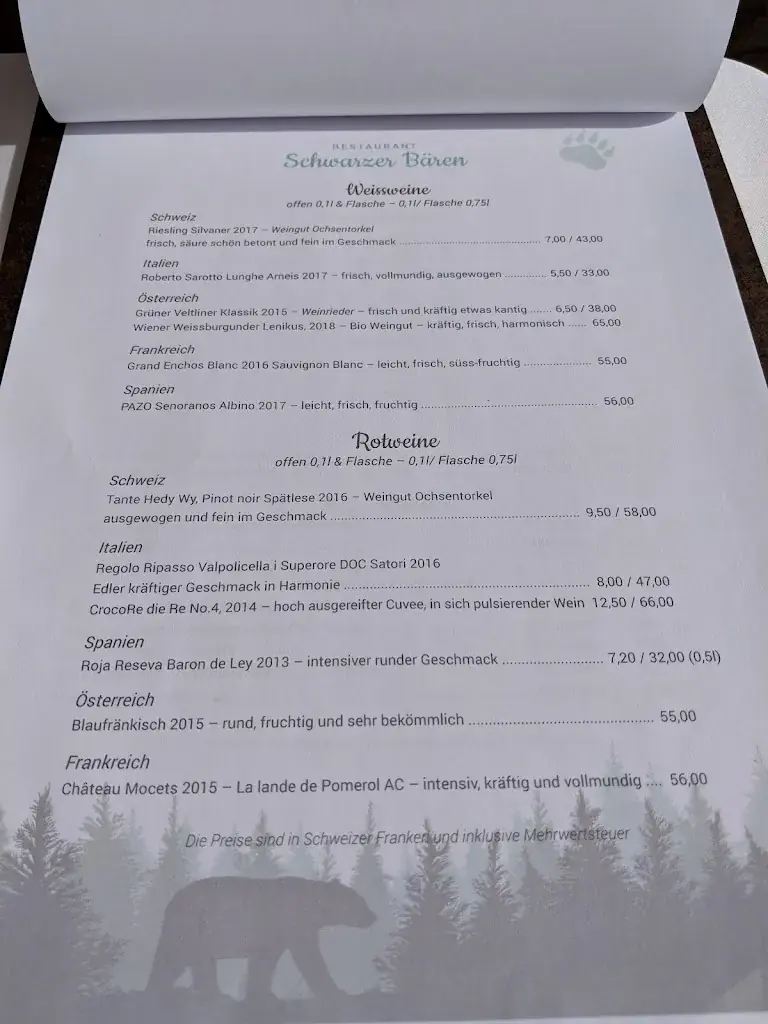 Menu_Schwarzer Bären_St. Gallen_image_4