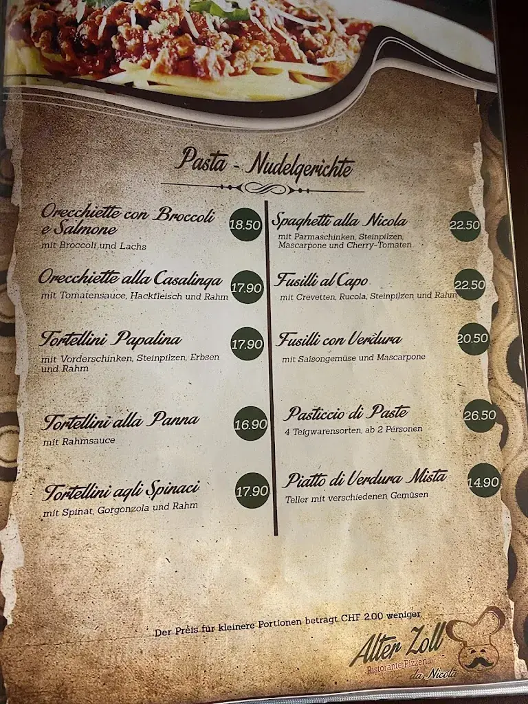 Menu_Osteria Alter Zoll_Niederteufen_image_1