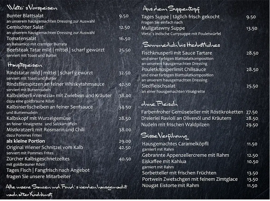 Hirschen restaurant à Teufen