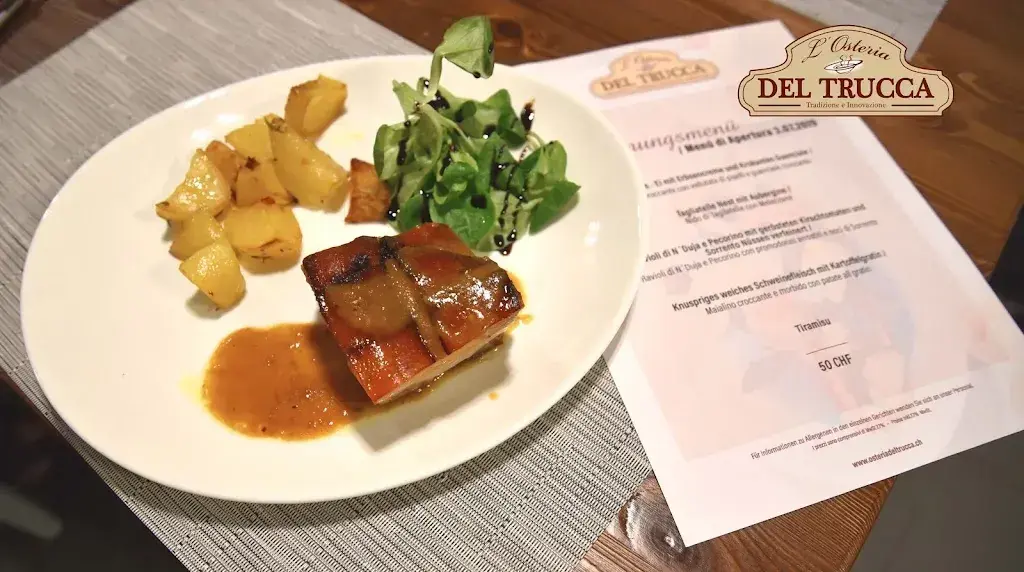 L´Osteria del Trucca restaurant à Altstätten