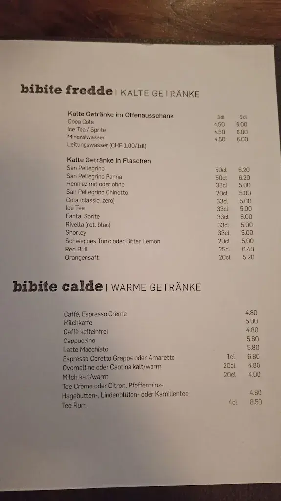 la bocca City restaurant à St. Gallen