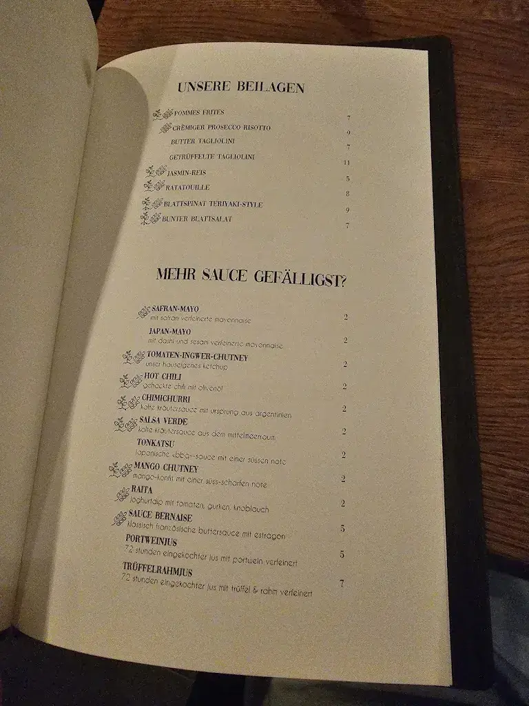 Menu_Sauceria Restaurant & Bistro_St. Gallen_image_2