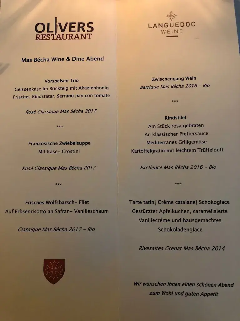 Olivers Restaurant restaurant à Bischofszell